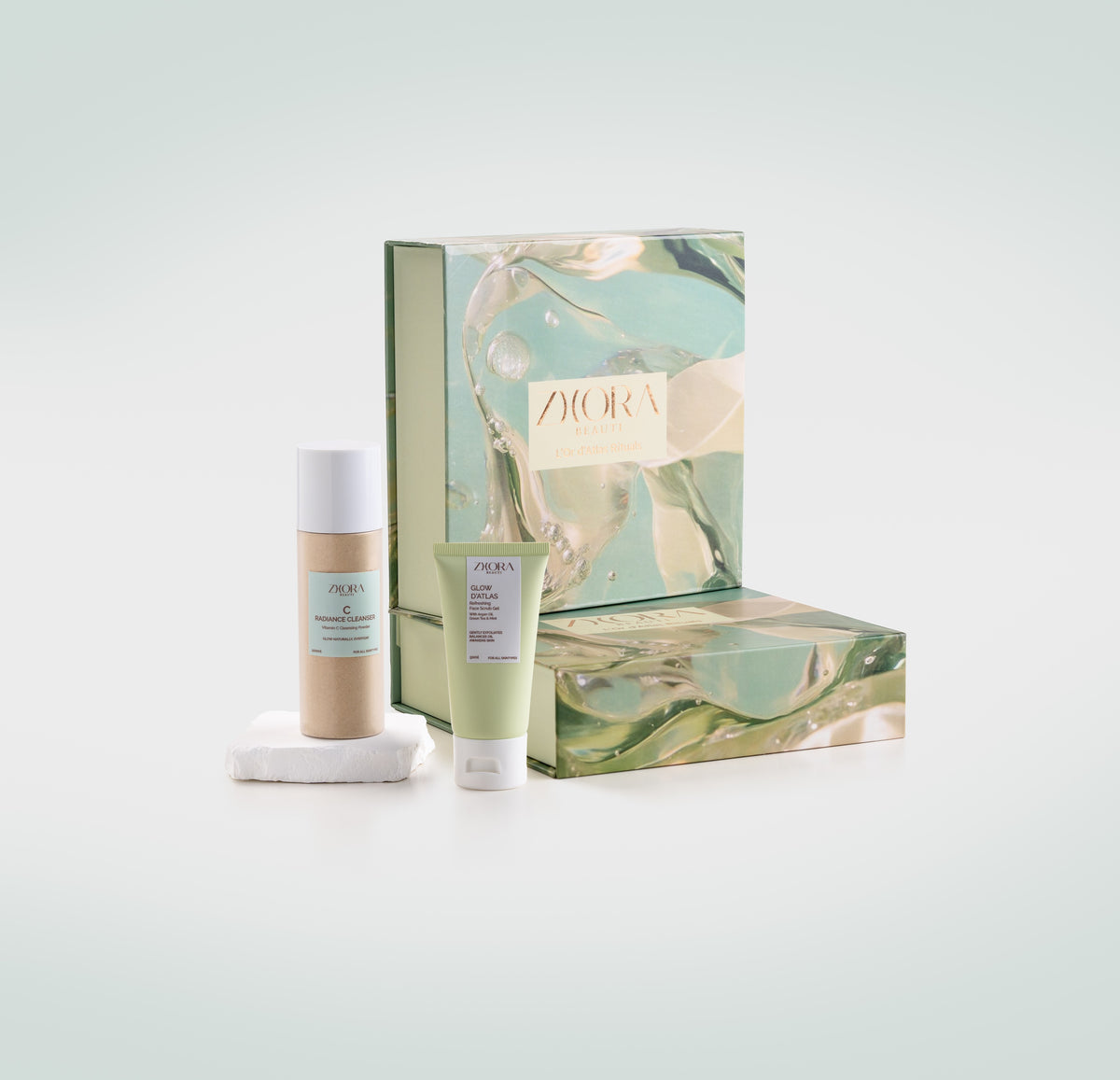 2-Step Brightening & Glow Ritual – L’Or D’Atlas